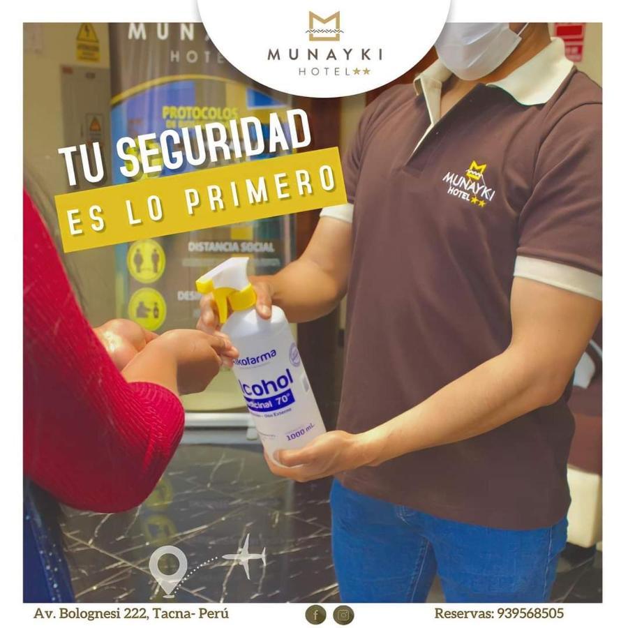 Munayki Hotel Tacna Bagian luar foto
